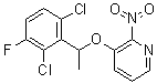 3-(1-(2,6-Dichloro-3-fluorophenyl)ethoxy)-2-nitropyridine Structure,756521-08-1Structure