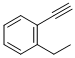 1-Ethyl-2-ethynyl-benzene Structure,75659-49-3Structure