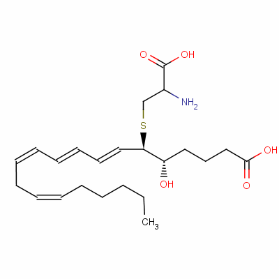 Leukotriene e4 Structure,75715-89-8Structure