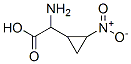 Cyclopropaneaceticacid,alpha-amino-2-nitro-(9ci) Structure,757161-76-5Structure