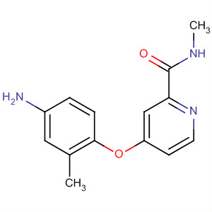 4-(4-Amino-2-methylphenoxy)-n-methyl-2-pyridinecarboxamide Structure,757251-41-5Structure