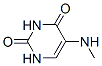 5-甲氨基尿嘧啶结构式_7577-92-6结构式