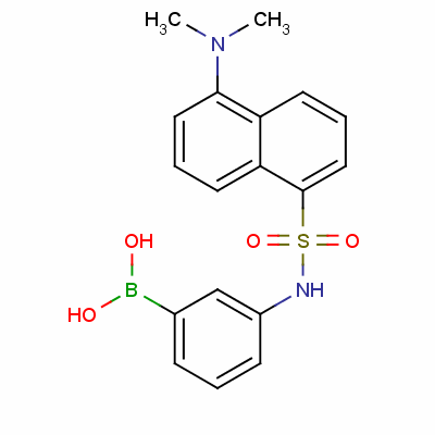 3-(Dansylamino)phenylboronic acid Structure,75806-94-9Structure