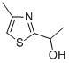 1-(4-Methylthiazole-2-yl)ethanol Structure,7586-99-4Structure