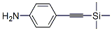 4-((Trimethylsilyl)ethynyl)aniline Structure,75867-39-9Structure