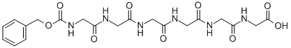 Z-gly-gly-gly-gly-gly-gly-oh Structure,7598-84-7Structure