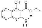 Ethyl 4-hydroxy-2-(trifluoromethyl)quinoline-3-carboxylate Structure,75999-59-6Structure