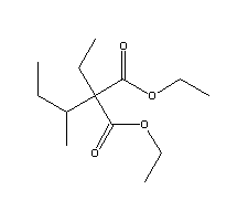 Diethyl ethyl(1-methylpropyl)malonate Structure,76-71-1Structure