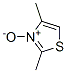 Thiazole, 2,4-dimethyl-, 3-oxide Structure,76133-04-5Structure