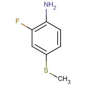 [2-Fluoro-4-(methylthio)phenyl]amine Structure,76180-33-1Structure