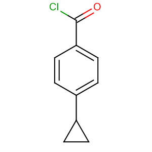 4-Cyclopropylbenzenecarboxylic acid chloride Structure,76274-94-7Structure