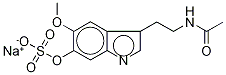 6-Sulfatoxy melatonin sodium salt Structure,76290-78-3Structure