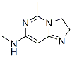 2,3-二氢-N,5-二甲基-咪唑并[1,2-c]嘧啶-7-胺结构式_763032-38-8结构式