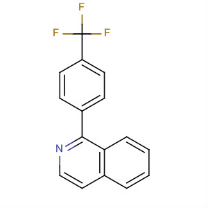 1-(4-Trifluoromethyl-phenyl)-isoquinoline Structure,76304-18-2Structure