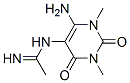 Ethanimidamide, n-(6-amino-1,2,3,4-tetrahydro-1,3-dimethyl-2,4-dioxo-5-pyrimidinyl)-(9ci) Structure,763044-16-2Structure