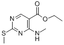 Ethyl 4-(methylamino)-2-(methylsulfanyl)-5-pyrimidinecarboxylate Structure,76360-82-2Structure