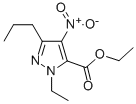 1-Ethyl-4-nitro-3-propyl-1h-pyrazole-5-carboxylic acid ethyl ester Structure,76434-33-8Structure