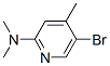 5-Bromo-N,N,4-trimethylpyridin-2-amine Structure,764651-68-5Structure