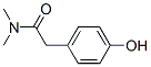 4-(Dimethylcarbamoylmethyl)phenol Structure,76472-23-6Structure