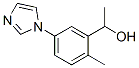 Benzenemethanol, 5-(1h-imidazol-1-yl)-alpha,2-dimethyl-(9ci) Structure,765229-54-7Structure