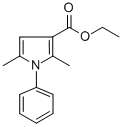 Ethyl 2,5-dimethyl-1-phenyl-1h-pyrrole-3-carboxylate Structure,76546-68-4Structure