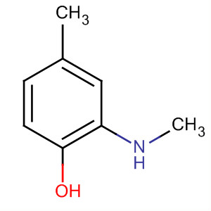 4-甲基-2-(甲基氨基)苯酚结构式_76570-59-7结构式