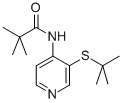 N-(3-叔丁基磺酰基吡啶-4-基)-2,2-二甲基丙酰胺结构式_766557-59-9结构式