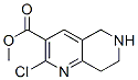 2-Chloro-5,6,7,8-tetrahydro-[1,6]naphthyridine-3-carboxylic acid methyl ester Structure,767260-86-6Structure