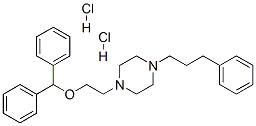 Gbr-12935；1-(2-(diphenylmethoxy)ethyl)-4-(3-phenylpropyl)piperazine maleate Structure,76778-22-8Structure