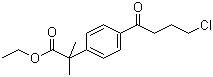 4-(4-氯-1-氧代丁基)-alpha,alpha-二甲基苯乙酸乙酯结构式_76811-97-7结构式