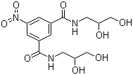 5-硝基-N,N-双(2,3-二羟基丙基)-1,3-苯二甲酰胺结构式_76820-34-3结构式