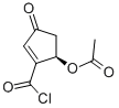 1-Cyclopentene-1-carbonyl chloride, 5-(acetyloxy)-3-oxo-, (r)- (9ci) Structure,76865-78-6Structure