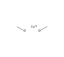 Copper(ii) methoxide Structure,76890-98-7Structure