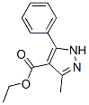 3-Methyl-5-phenyl-1H-pyrazole-4-carboxylic acid ethyl ester Structure,76923-16-5Structure