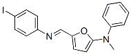 2-Furanamine, 5-[[(4-iodophenyl)imino]methyl]-n-methyl-n-phenyl- Structure,769859-12-3Structure