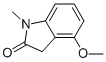 4-Methoxy-1-methyloxindole Structure,7699-21-0Structure