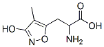 2-氨基-3-(3-羟基-4-甲基异噁唑-5-基)-丙酸结构式_77006-29-2结构式