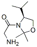 Oxazolidine, 3-(aminoacetyl)-2,2-dimethyl-4-(1-methylethyl)-, (s)-(9ci) Structure,770682-73-0Structure