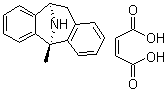 (5R,10s)-(+)-5-methyl-10,11-dihydro-5h-dibenzo[a,d]cyclohepten-5,10-imine hydrogen maleate Structure,77086-22-7Structure