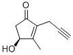 (4S)-hydroxy-3-methyl-2-(2-propynyl)-2-cyclopentene-1-one Structure,77087-34-4Structure