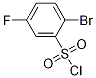 2-Bromo-5-fluorophenylsulfonyl chloride Structure,771-67-5Structure