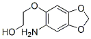 Ethanol, 2-[(6-amino-1,3-benzodioxol-5-yl)oxy]-(9ci) Structure,771438-06-3Structure