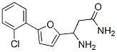 3-氨基-3-[5-(2-氯苯基)-2-呋喃]-丙酸酰胺结构式_771522-53-3结构式