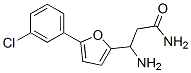 3-氨基-3-[5-(3-氯苯基)-2-呋喃]-丙酸酰胺结构式_771522-75-9结构式