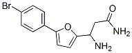 3-氨基-3-[5-(4-溴苯基)-2-呋喃]-丙酸酰胺结构式_771522-77-1结构式