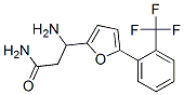 3-氨基-3-[5-(2-三氟甲基苯基)-2-呋喃]-丙酸酰胺结构式_771522-81-7结构式