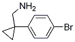 1-(4-Bromophenyl)cyclopropanemethanamine Structure,771583-34-7Structure