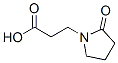 3-(2-氧代吡咯烷)丙酸结构式_77191-38-9结构式