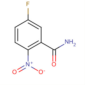 2-硝基-5-氟苯甲酰胺结构式_77206-97-4结构式