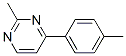 (9CI)-2-甲基-4-(4-甲基苯基)-嘧啶结构式_77232-28-1结构式